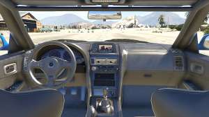 Nissan Skyline GT-R V-Spec R34 interior view