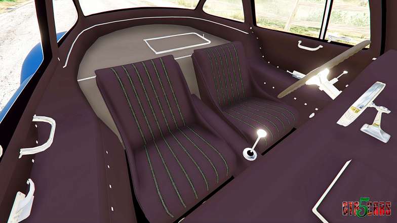 Mercedes-Benz 300SL Gullwing 1955 interior view