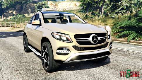 Mercedes-Benz GLE 450 AMG 4MATIC (C292) [add-on] for GTA 5