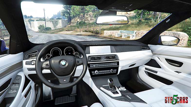 BMW M5 (F10) 2012 [replace] interior view