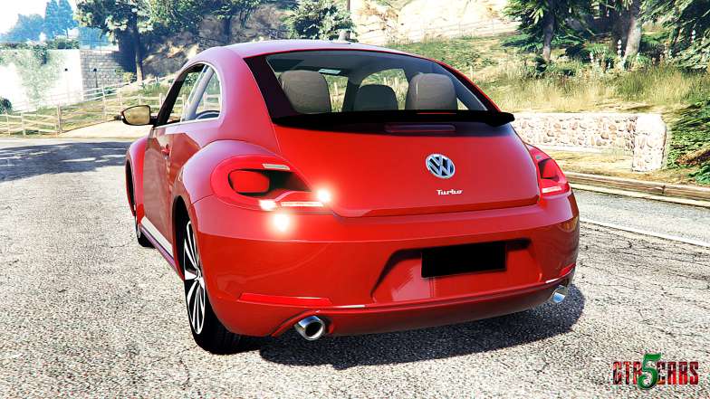 Volkswagen Beetle Turbo 2012 [replace] back view