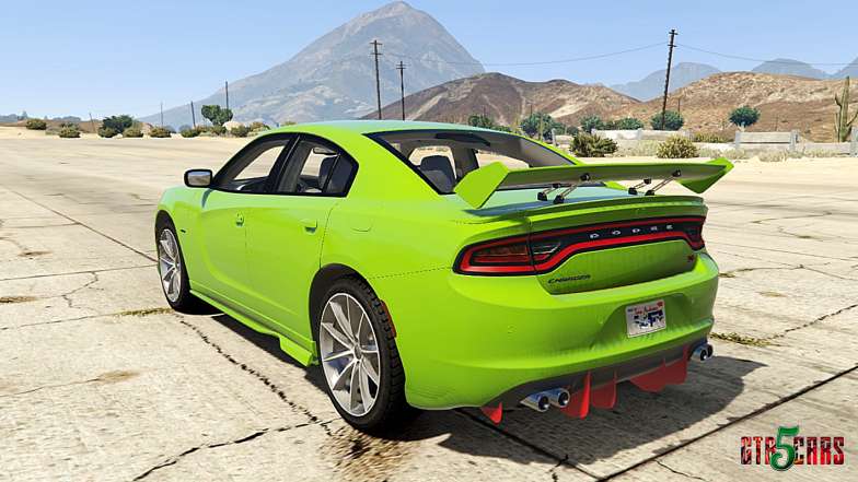 Dodge Charger LD 2015 back view