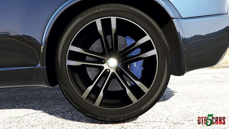 BMW X5 M (E70) 2013 v0.1 [replace] wheel view