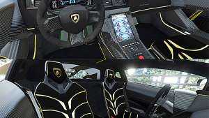 Lamborghini Centenario LP770-4 2017 [replace] interior view