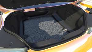 Chevrolet Camaro SS 2016 v2.0 back interior view