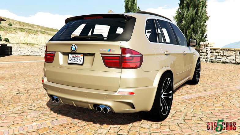 BMW X5 M (E70) 2013 v1.2 [add-on] back view