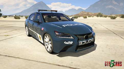 Lexus GS 350 Hot Pursuit Police for GTA 5