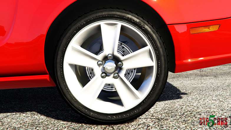 Ford Mustang GT 2005 wheel view