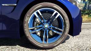 BMW M4 2015 v0.01 wheel view