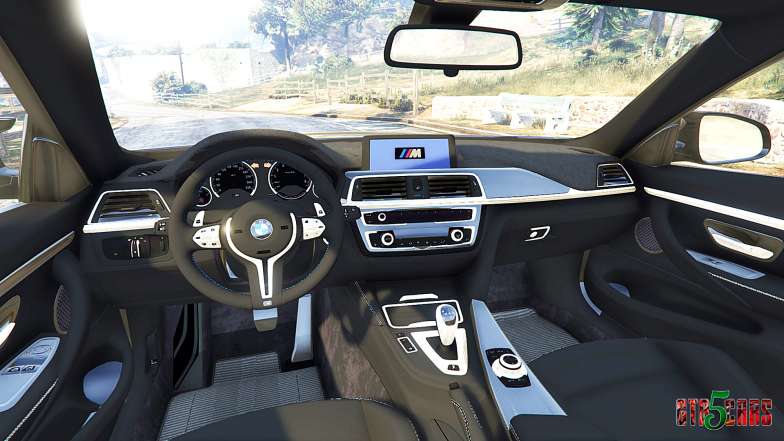 BMW M4 2015 v0.01 steering wheel view