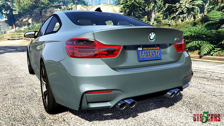 BMW M4 GTS back view