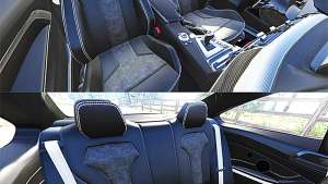 BMW M4 GTS interior view