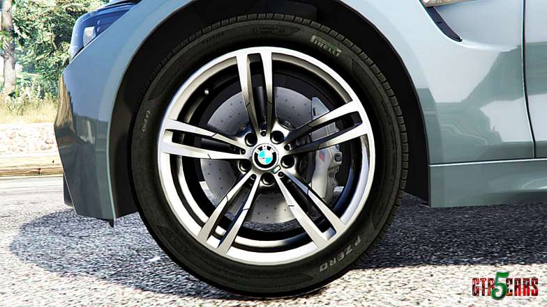 BMW M4 GTS wheel view