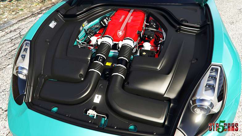Ferrari California Autovista [add-on] engine view