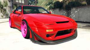 Nissan 180SX Type-X v1.0 for GTA 5
