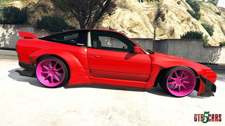 Nissan 180SX Type-X v1.0 side view