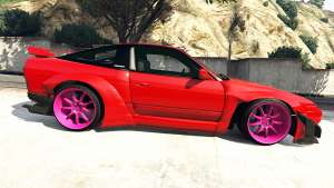 Nissan 180SX Type-X v1.0 side view