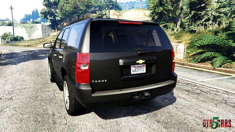 Chevrolet Tahoe back view