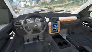 Chevrolet Tahoe steering wheel view