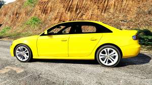 Audi A4 2009 side view