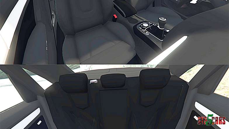 Audi A4 2009 interior view