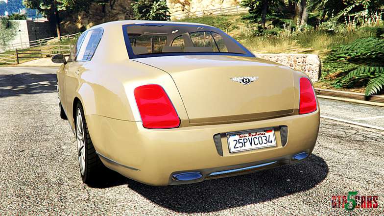 Bentley Continental Flying Spur 2010 back view