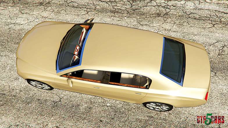 Bentley Continental Flying Spur 2010 top view