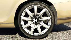 Bentley Continental Flying Spur 2010 wheel view