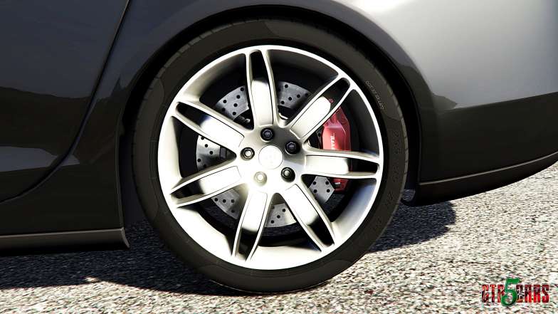 Maserati Quattroporte 2013 wheel view