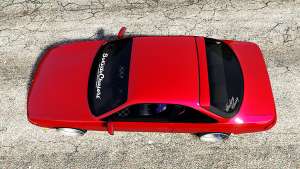 Nissan Silvia S14 Zenki Stance top view