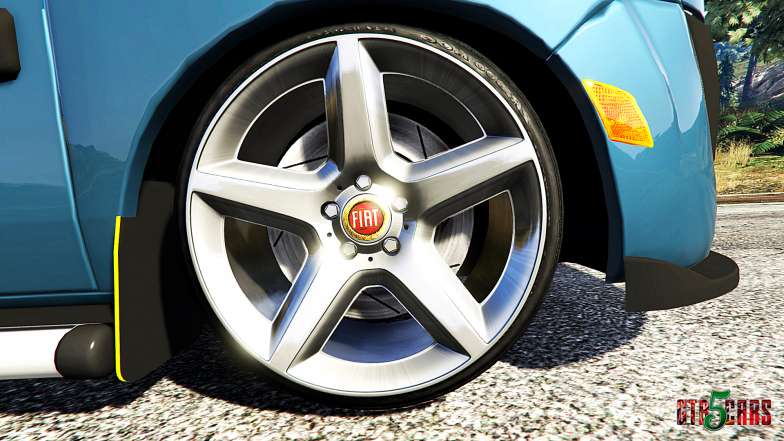 Fiat Doblo wheel view