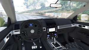 Volkswagen Touareg R50 2008 steering wheel view