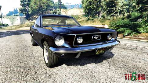 Ford Mustang 1968 v1.1 for GTA 5
