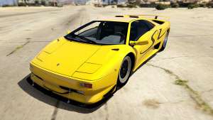 Lamborghini Diablo SV 1997 for GTA 5