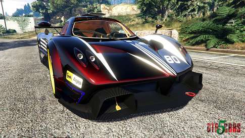 Pagani Zonda R v1.1 for GTA 5