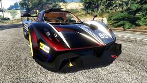 Pagani Zonda R v1.1 for GTA 5