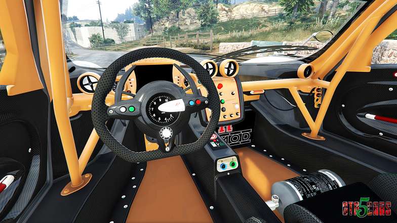 Pagani Zonda R v1.1 interior view