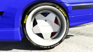 BMW M3 (E36) Street Custom [blue dials] v1.1 wheels