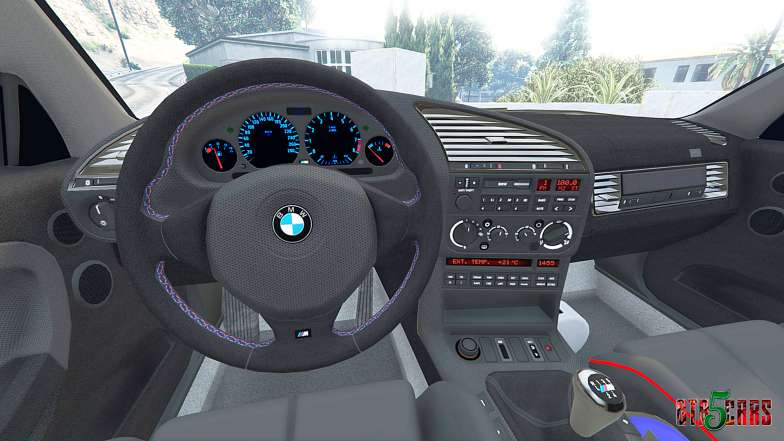 BMW M3 (E36) Street Custom [blue dials] v1.1 interior