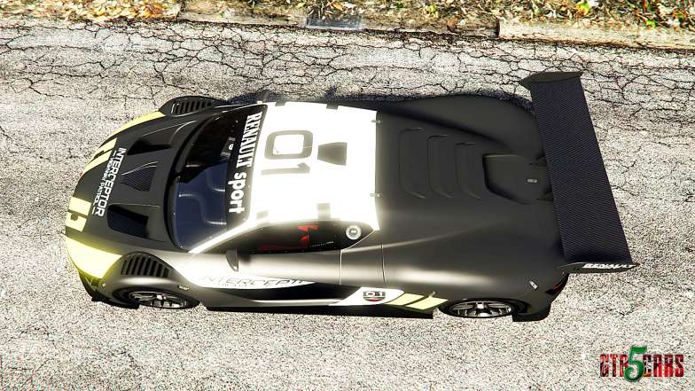 Renault Sport RS 01 2014 Police Interceptor [a] top view