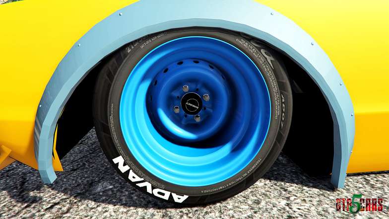 Nissan Skyline GT-R C110 Liberty Walk [add-on] wheels