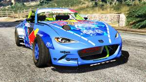 Mazda MX-5 (ND) RADBUL Mad Mike [replace] for GTA 5