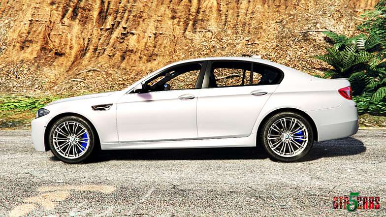 BMW M5 (F10) 2012 [add-on] side view