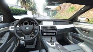 BMW M5 (F10) 2012 [add-on] steering wheel