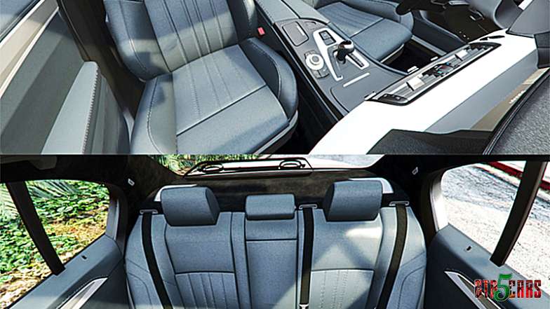 BMW M5 (F10) 2012 [add-on] interior