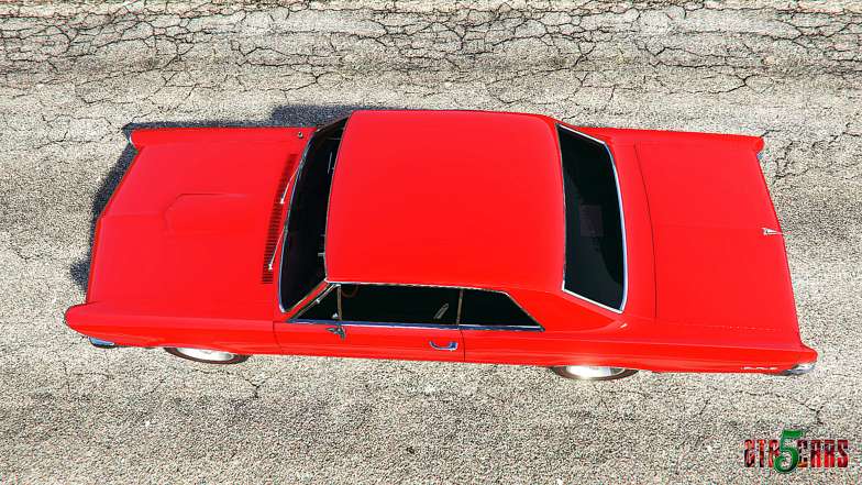 Pontiac Tempest Le Mans GTO 1965 v1.1 top view