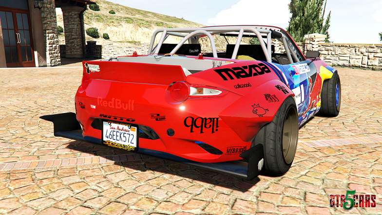 Mazda MX-5 (ND) RADBUL Mad Mike v1.1 [replace] back view