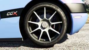 Koenigsegg CCX 2006 [Autovista] [replace] wheels