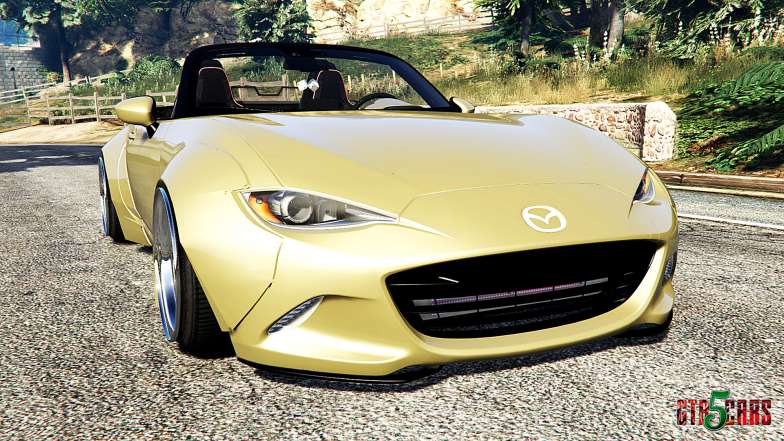 Mazda MX-5 2016 Rocket Bunny v0.1 [replace] for GTA 5 front view