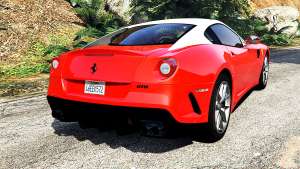 Ferrari 599 GTO [add-on] back view